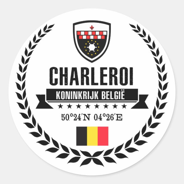 Adesivo Charleroi (Frente)