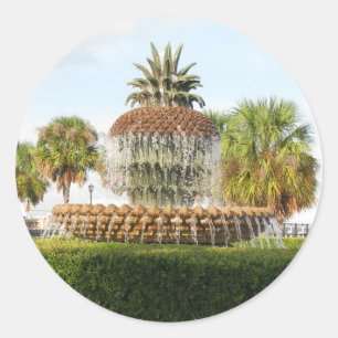 Adesivo Charleston SC Pineapple Fountain, Waterfront Park