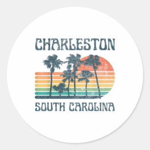 Adesivo Charleston South Carolina Beach Summer Vacation Vi
