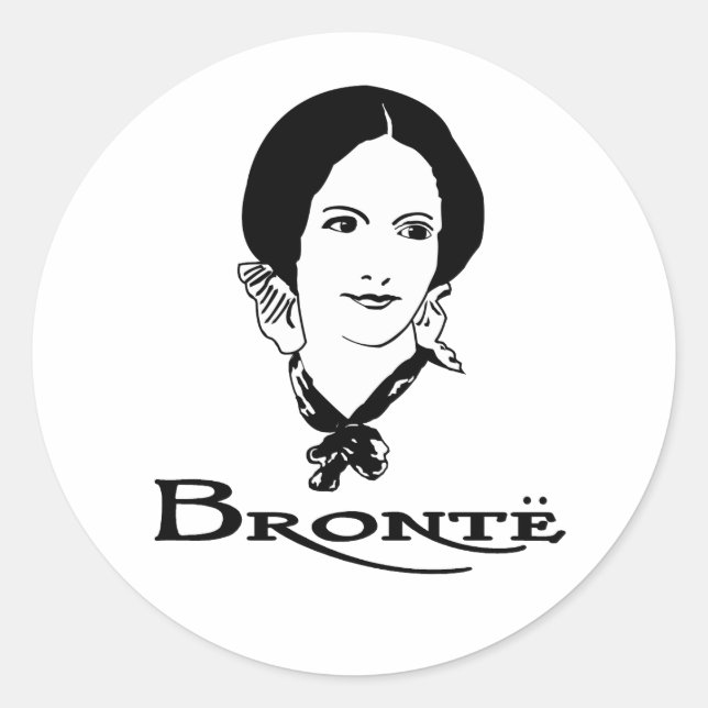 Adesivo Charlotte Bronte (Frente)