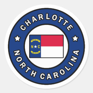 Adesivo Charlotte North Carolina
