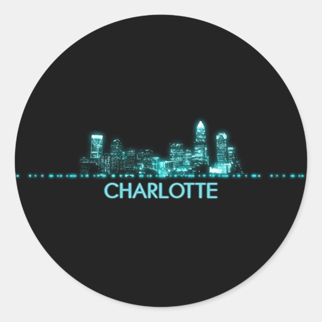 Adesivo Charlotte Skyline (Frente)