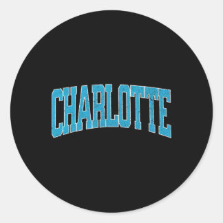 Adesivo Charlotte Soccer Vintage City 