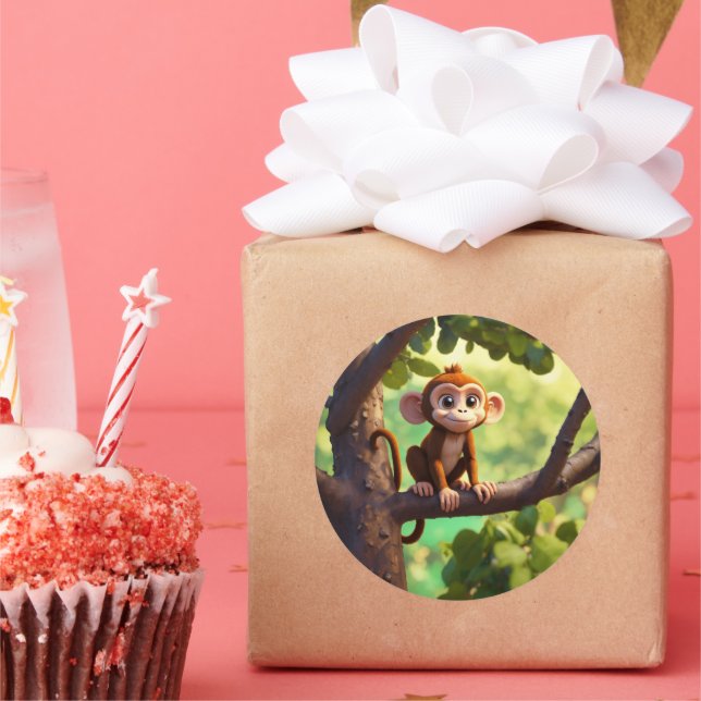 Adesivo Charm Macaco Cheeky (Festa)