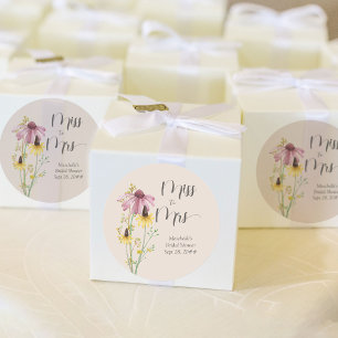 Adesivo Charme de Flor Silvestre de Solteira para Casada C