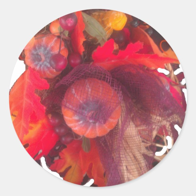 Adesivo Charme de outono de Cozy - Decor de queda e presen (Frente)