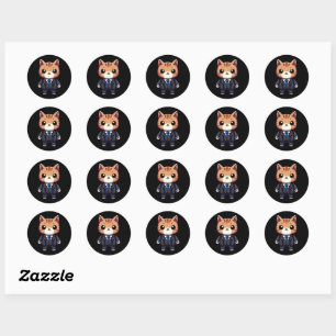 Adesivo Charming Cat Boss