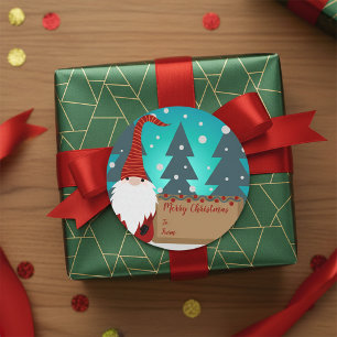 Adesivo Charming Gnomo Snowy Winter Wonderland Natal