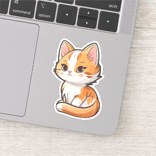 Adesivo Charming Kawaii Kitten
