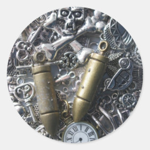 Adesivo Charms Steampunk