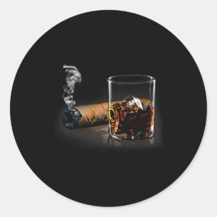 Adesivo Charuto E Bourbon Ótimo Presente Para Amantes Da S