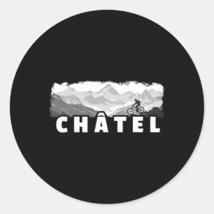 Adesivo Châtel França Ciclismo de Montanha Mtb