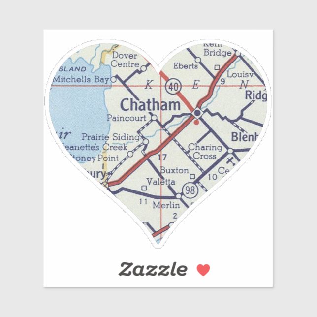 Adesivo Chatham ON (Folha)