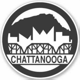 Adesivo Chattanooga Tennessee Sticker