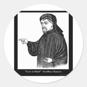 Adesivo Chaucer Love É Uma Camisetas Cega Que Oferece Mai