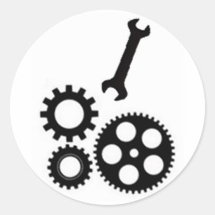 Adesivo Chave Gen dos trabalhos no ò