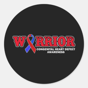 Adesivo Chd Warrior - Cirurgia de Defeito Cardíaco Congêni