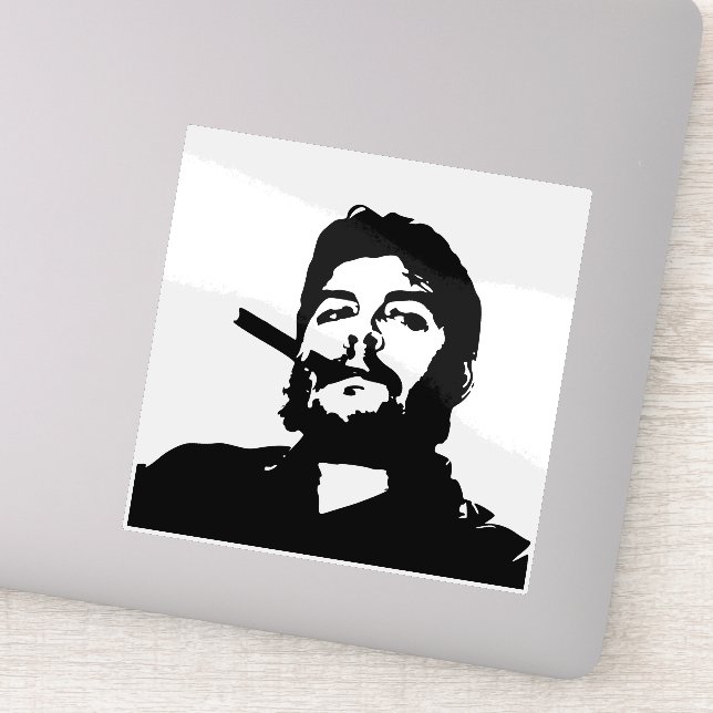 Adesivo Che Guevara, Comandante, Revolução, Cuba, Havana (Detalhe)
