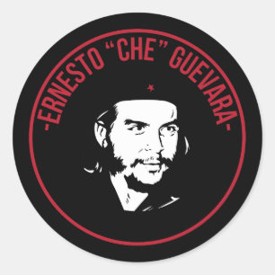 Adesivo Che Guevara Preto e Branco