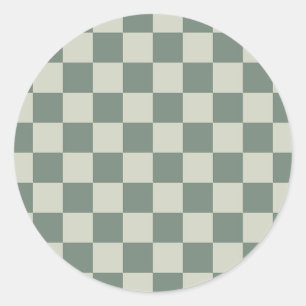 Adesivo Checkerboard verde