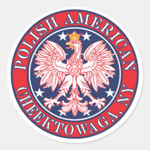 Adesivo Cheektowaga Nova York Polonês