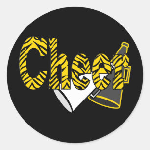 Adesivo Cheer Zebra Style