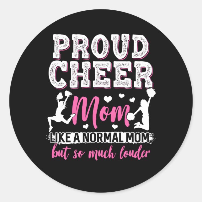Adesivo Cheerhead Mãe Cheer Mãe (Frente)