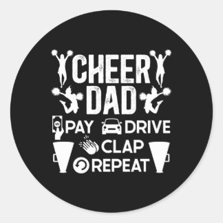 Adesivo Cheerhead Padre Cheerhead, Pai Pay Drive Clap
