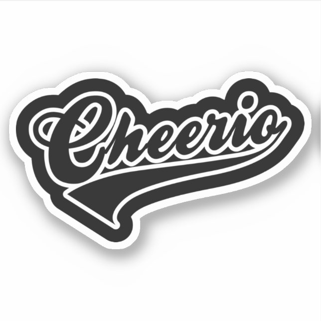 Adesivo Cheerio Sticker (Frente)