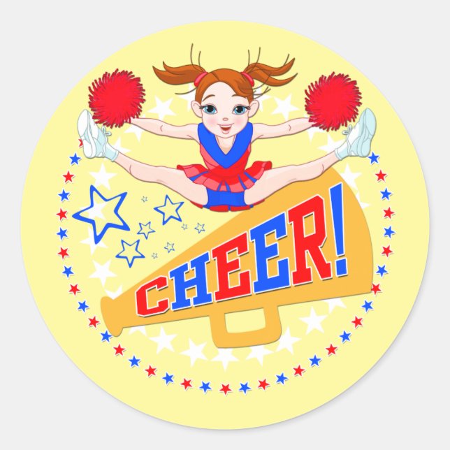 Adesivo Cheerleader (Frente)