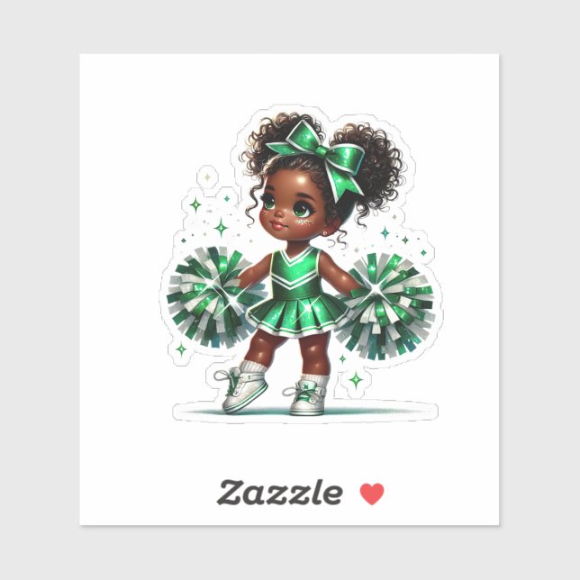 Adesivo Cheerleader (Folha)