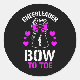 Adesivo Cheerleader de Cima a Baixo