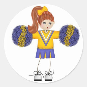 Adesivo Cheerleader Doodle Stickers