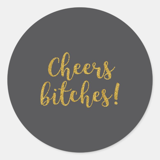 Adesivo Cheers Es Happy New Year Celebration New Years Eve (Frente)