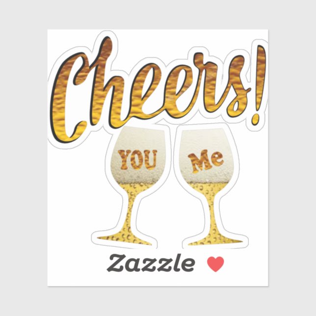 Adesivo Cheers Sticker (Folha)
