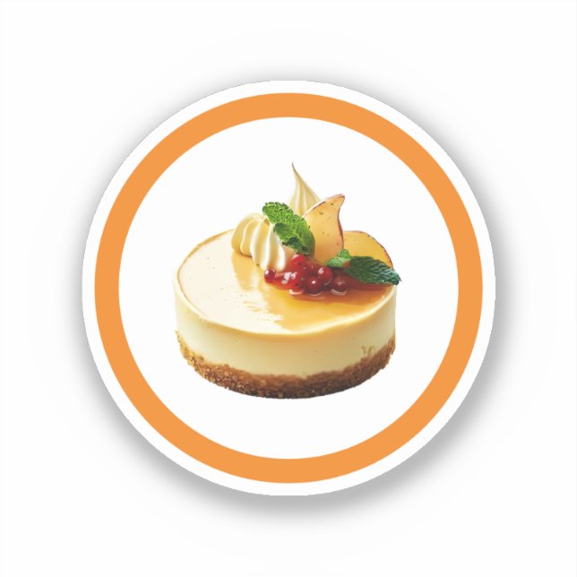 Adesivo Cheesecake Sweet (Frente)