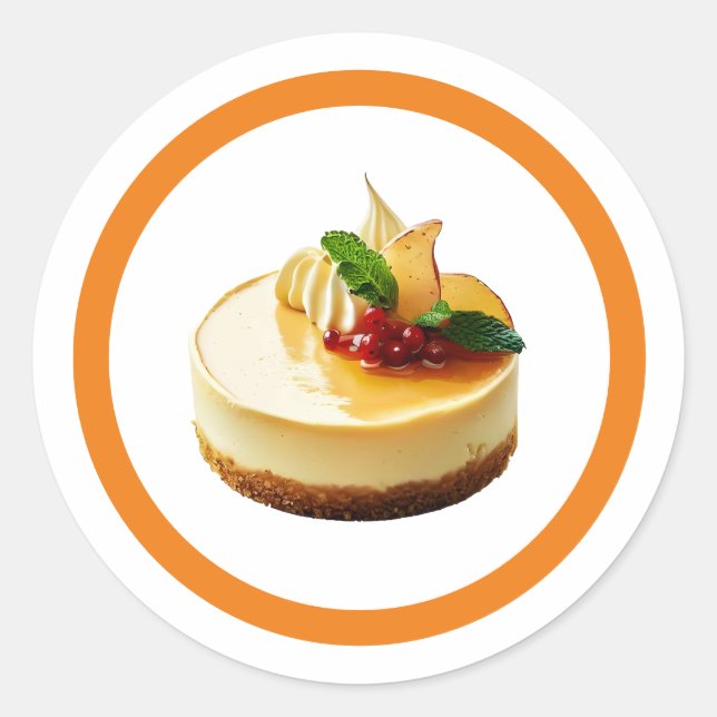 Adesivo Cheesecake Sweet (Frente)