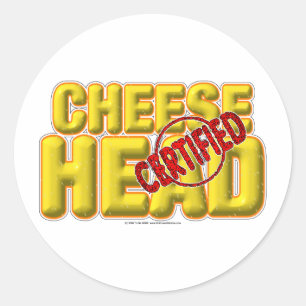 Adesivo CheeseHead certificado