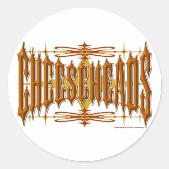 Adesivo Cheeshead Metal (Frente)