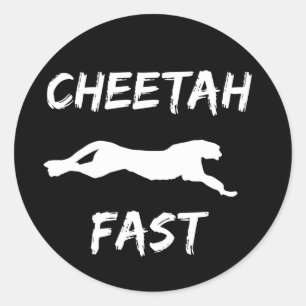 Adesivo Cheetah Fast Funny Stickers