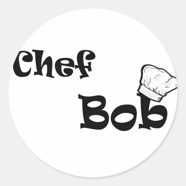 Adesivo Chef Bob (Frente)