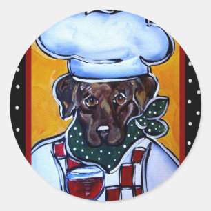 Adesivo Chef Choc Lab