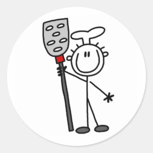 Adesivo Chef Com Espátula