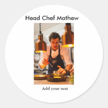 Chef cozinheiro adiciona nome SMS homens padaria d