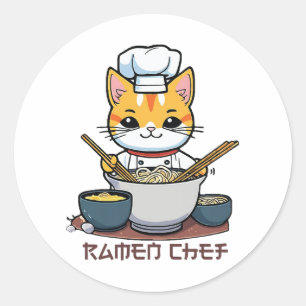 Adesivo Chef de Ramen