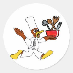 Adesivo Chef Ducky Kazoo