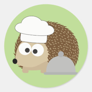 Adesivo Chef Hedgehog