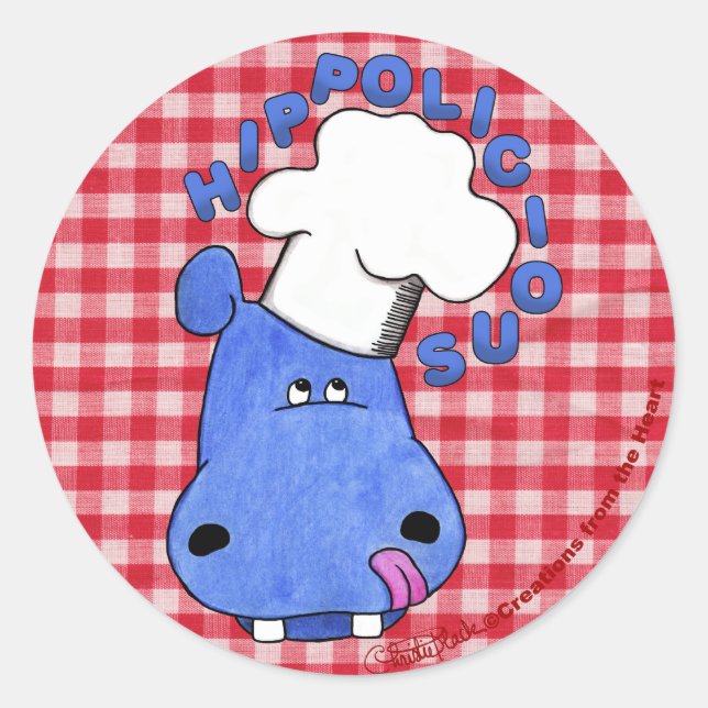 Adesivo Chef Hippo- Hippoliciante (Frente)