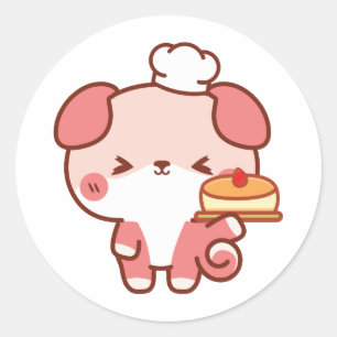 Adesivo chef puffi