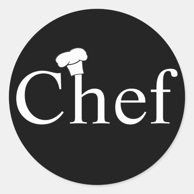Adesivo Chef Sticker (Frente)